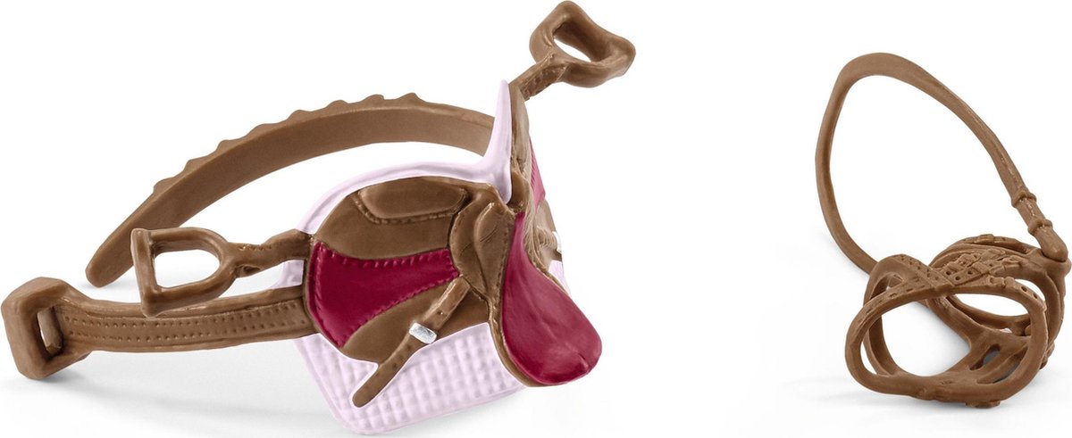 Schleich Zadel en teugel Sofia en Blossom 42490 - Accessoire - Horse Club - 5 x 14 x 9 cm