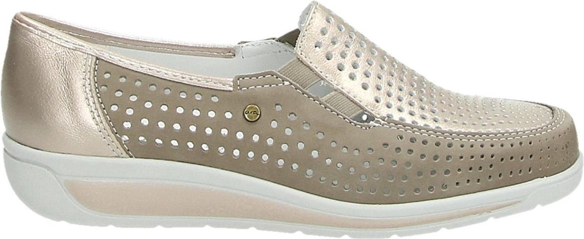 Ara dames instapschoen - Taupe - Maat 41