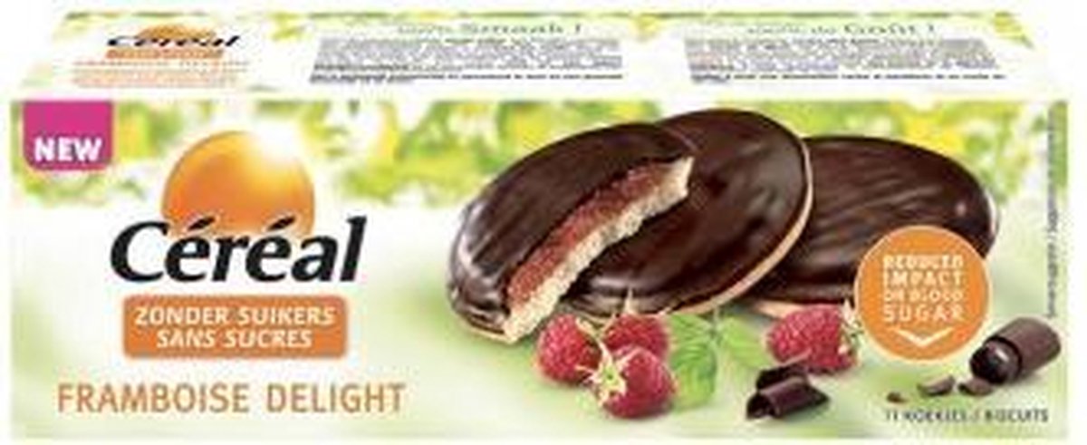 Cereal Koek framboos delight 140 gram