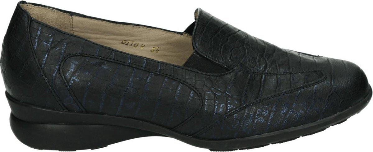 Verhulst 0110 H - Volwassenen Instappers - Kleur: Blauw - Maat: 38.5