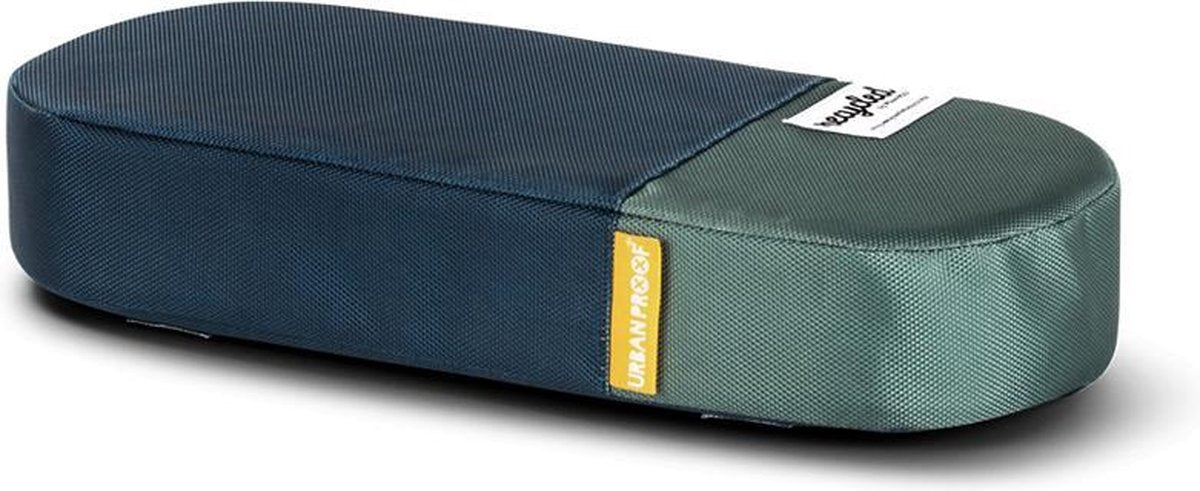 UrbanProof bagagedrager kussen RPET blauw-groen