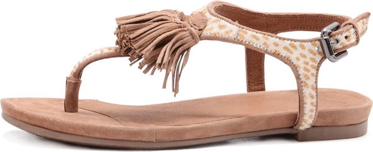 SPM 40496634 Nantes Bruine Dames Sandaal - Maat: 36