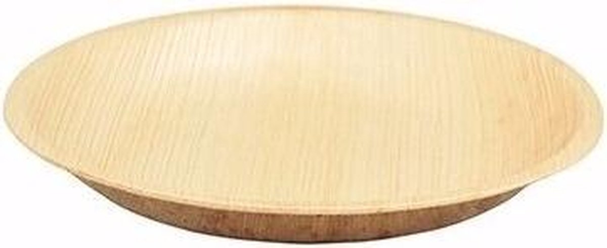 Palmblad Wegwerpbord - Ø 18 cm - 8 Stuks