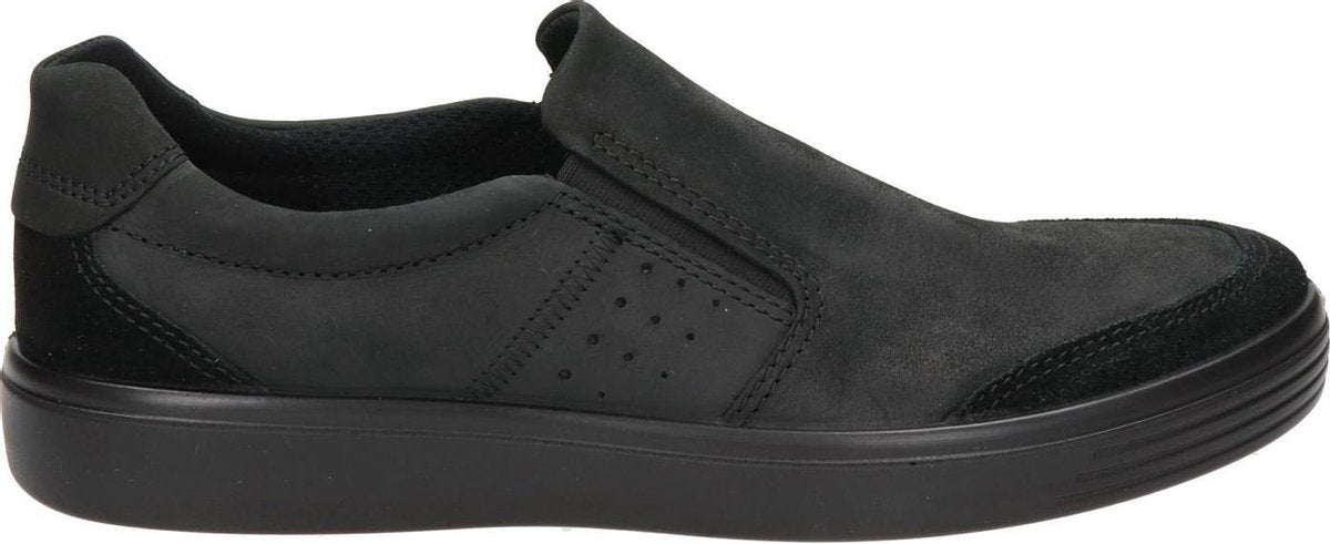 Ecco Soft 7 heren instapschoen - Zwart - Maat 43