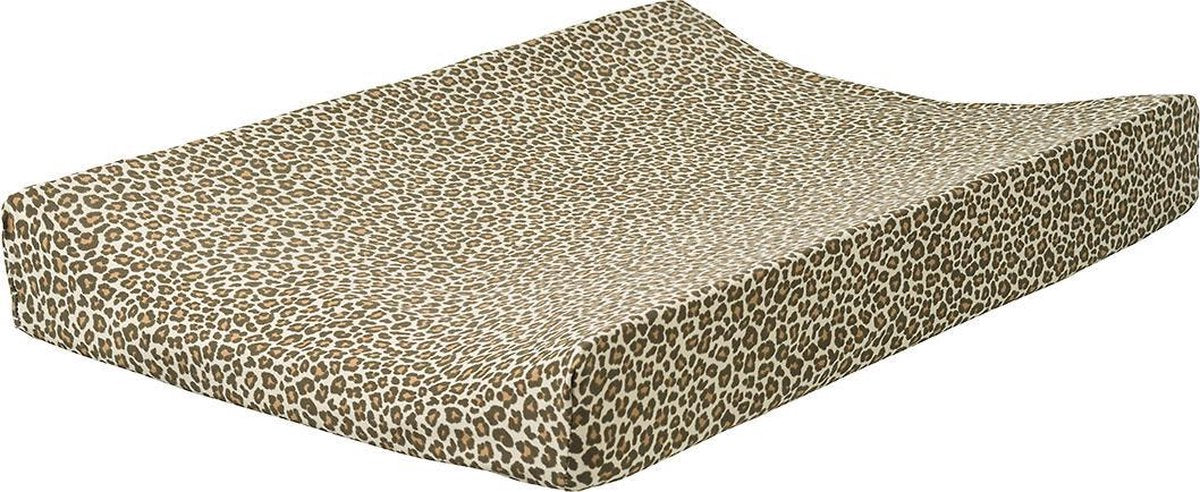 Cottonbaby Aankleedkussenhoes panter bruin