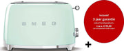 Smeg TSF01PGEU MkIII - Broodrooster - Pastelgroen - met 3 jaar garantie