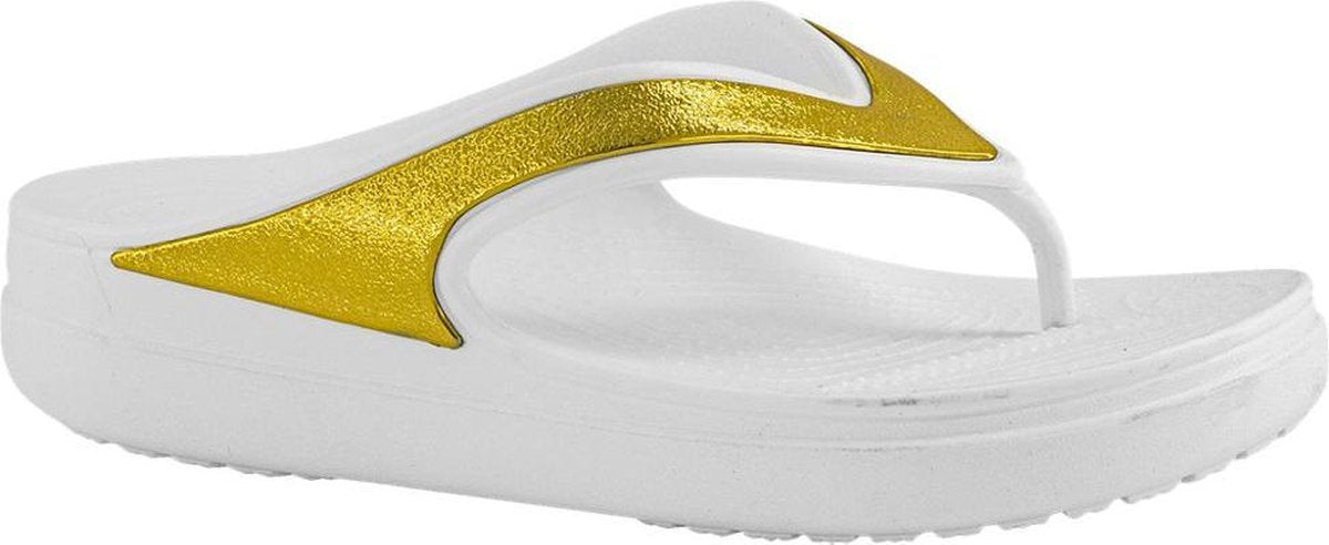 Crocs Dames Witte teenslipper - Maat 37/38