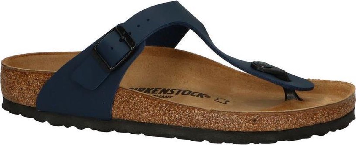 Birkenstock - Gizeh - Sportieve slippers - Dames - Maat 38 - Blauw - Blue BF