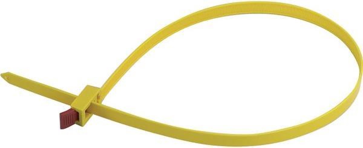 SPEEDY TIE 750 x 13 x 210 mm - geel