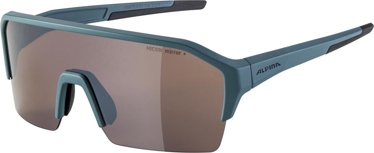 Alpina fietsbril RAM HR dirtblue matt HM+
