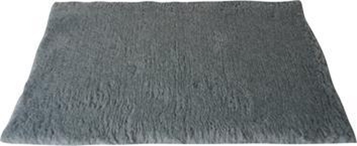 Vetbed uni grijs - 75x100 cm - 1 stuks