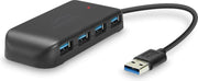 Speedlink SNAPPY EVO USB Hub - Active 7-Port - USB 3.0 - Zwart