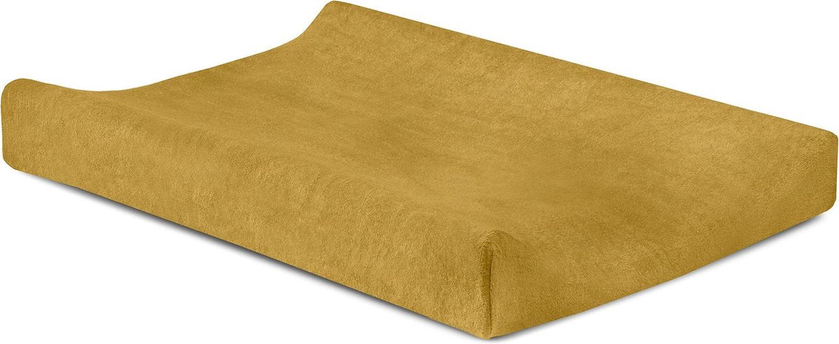 Jollein Aankleedkussenhoes Badstof 50x70cm - Mustard