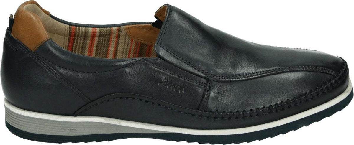Sioux HAJOKO-700 - Volwassenen Instappers - Kleur: Blauw - Maat: 43.5