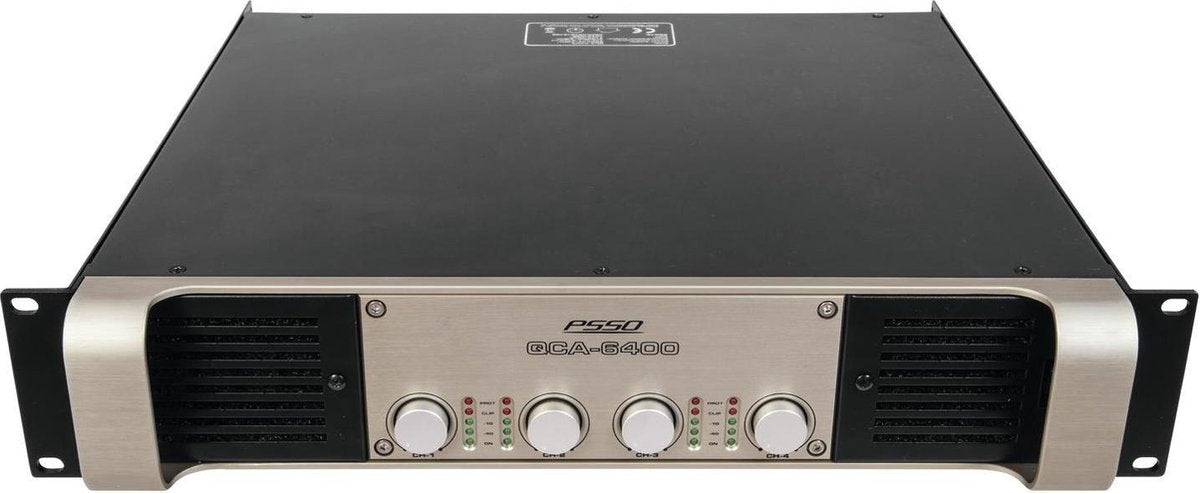 PSSO QCA-6400 4-Kanaals SMPS Versterker