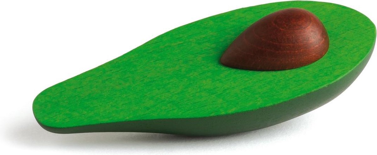 Halve avocado van hout