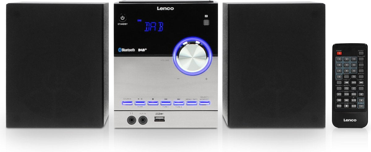 Lenco MC-150 - DAB+ Radio met Bluetooth