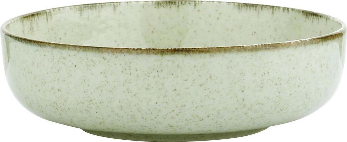 Supervintage Kitchen trend - servies - Kom- Zeegroen Ocean - Aardewerk - per stuk - 15 cm