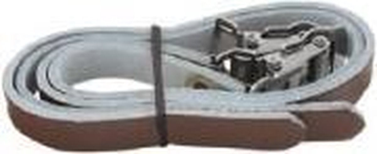 M-wave Pedaal Riemen Bruin 40 Cm Leer Per Paar
