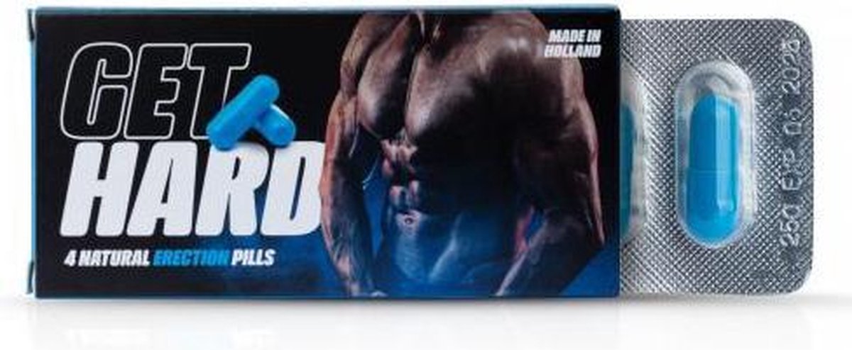 Get Hard! Erectiepillen - 5 Stuks