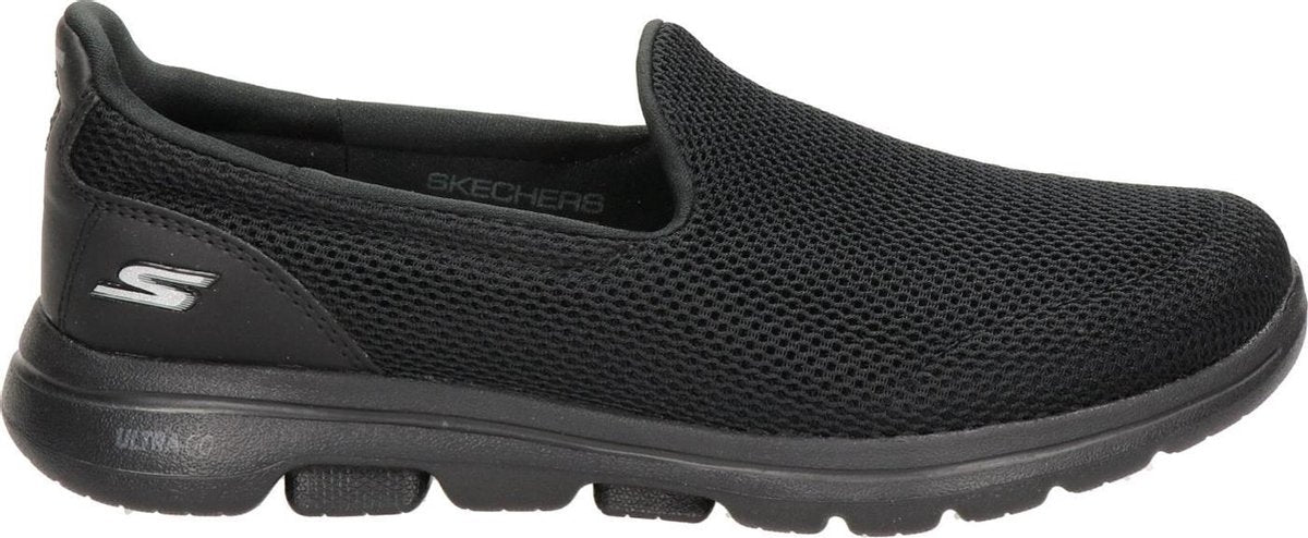 Skechers GoWalk 5 dames instapschoen - Zwart - Maat 42