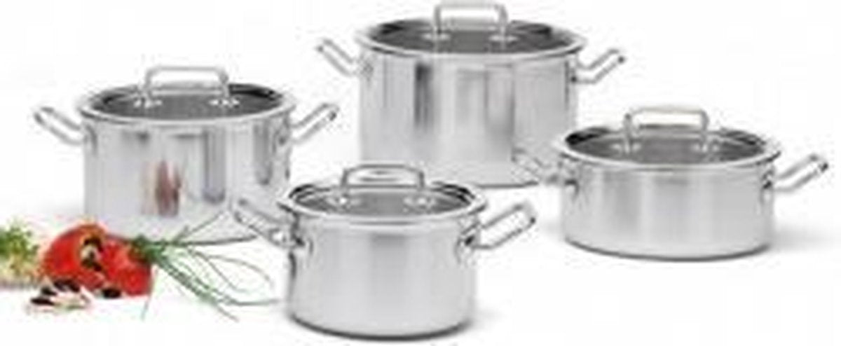 Spring Brigade Premium - 4 Delig - Starter set - Glasdeksel