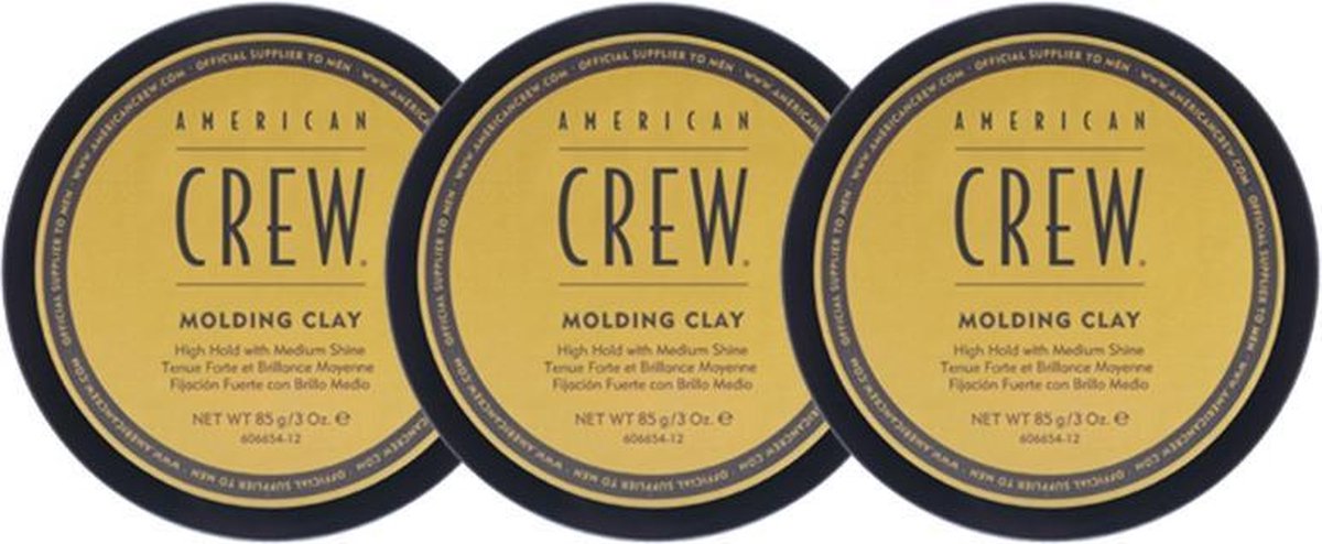 American Crew Molding Clay 3 Stuks