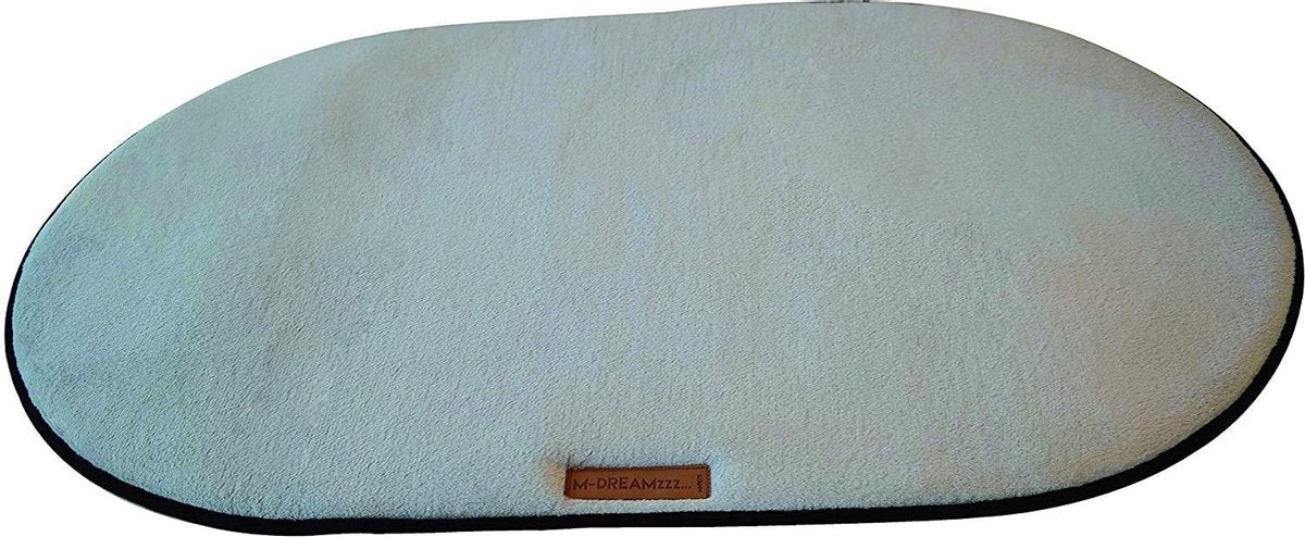 M-pets Hondenmat Scilly Anti-slip 80 X 50 Cm Microfiber Grijs