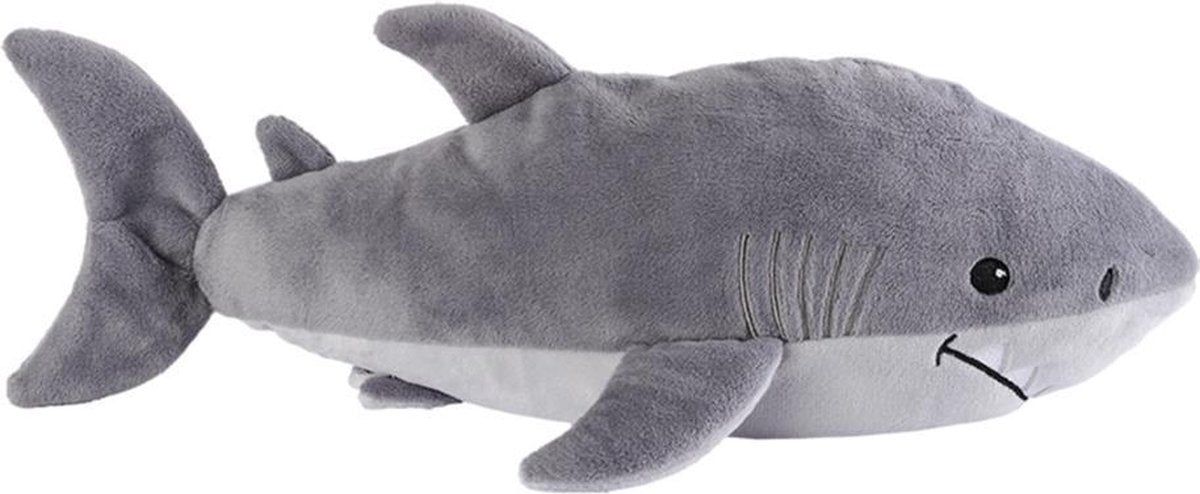 Warmies Warmteknuffel Haai 35 Cm Grijs