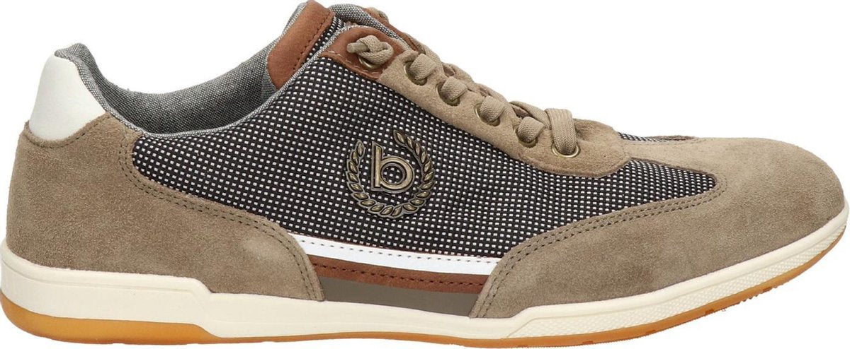 Bugatti heren instap sneaker - Beige - Maat 40