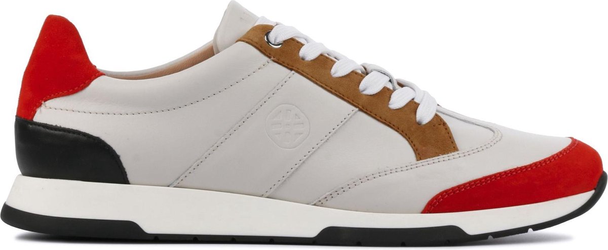 Unisa Vrouwen Suède Lage sneakers / Damesschoenen Falconi - Wit - Maat 37