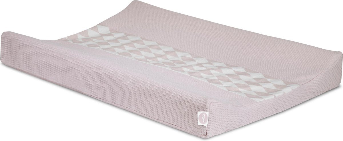 Jollein Aankleedkussenhoes 50x70cm - Vintage Roze