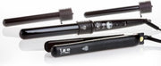 ISO Professional Trio set krultangen + Ultra black stijltang