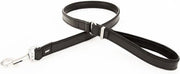 Oxford Leren Hondenriem - Classic - Zwart