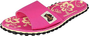 Gumbies - Slides – Pink Hibiscus - Maat 36