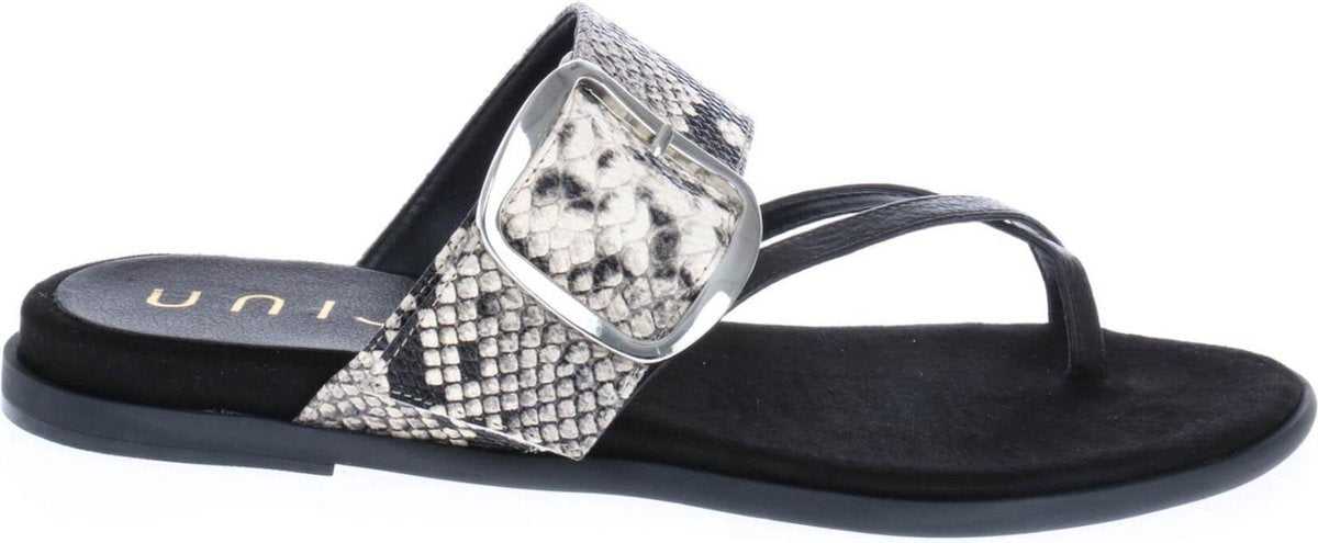 Unisa Calella Teenslippers Slangenprint - Maat 39