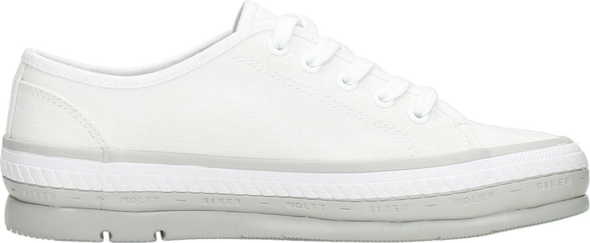 Wolky Vrouwen 01230 Linda 96100 Wit Canvas Maat 37