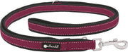 Dressuurlijn Outdoor berry - verstelbare hondenlijn maat S - 230 cm x 1