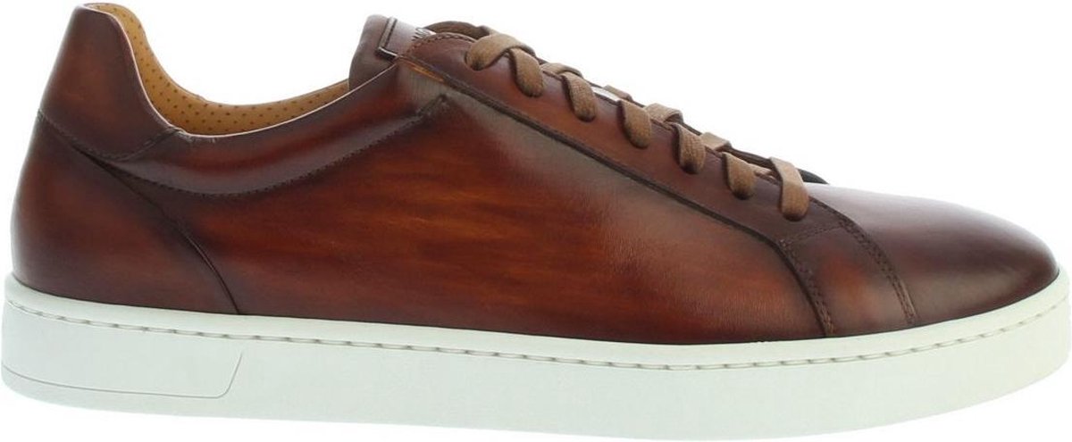 Magnanni Leren sneaker Bruin  heren maat 43