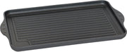 Eurolux by Solinger 100% gerecycled aluminium grillplaat geribbeld 43 x 28 x 2