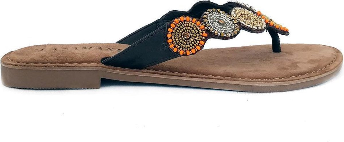Lazamani 75.451 Slippers - Dames - Oranje - Maat 37