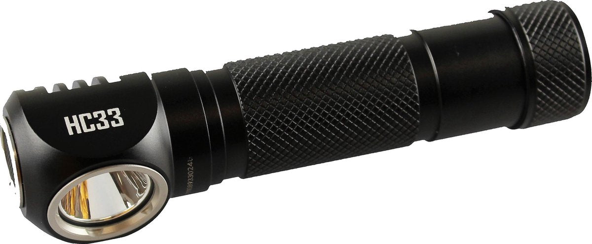 NiteCore hoofdlamp HC33 1800 lumen CREE XHP35 HD LED  - Zwart