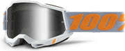 100% Crossbril MTB Accuri 2 met Mirror Lens - MarineblauwGrijs -