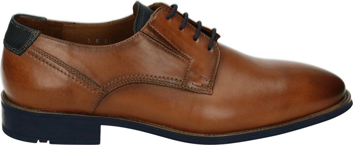 Lloyd Shoes Mannen Veterschoenen Kleur: Cognac Maat: 42.5