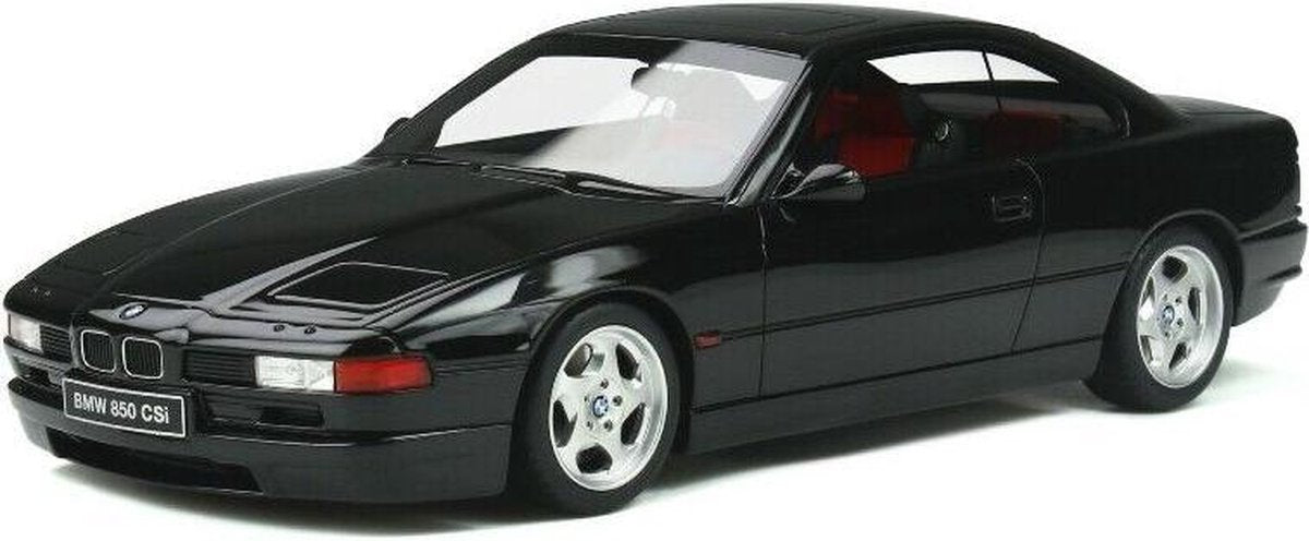 BMW 850 CSI 1990 Black 1/18 Ottomobile Limited 1500 Pieces
