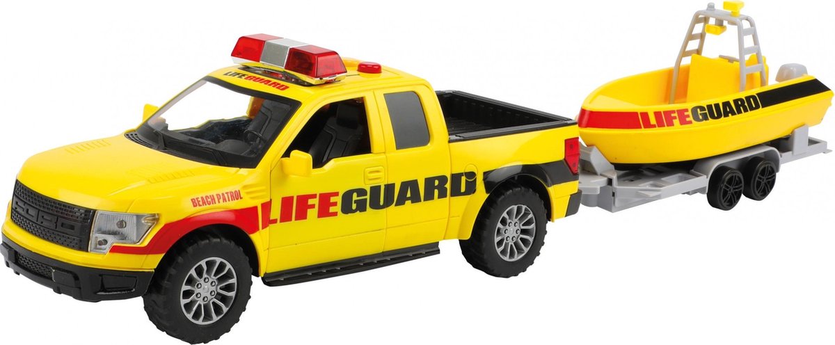 Toi-toys Speelset Reddingsbrigade Junior 48 Cm Geel 2-delig