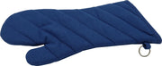 4cookz® katoenen Oven/bbq Handschoen Blauw met extra lange mouw