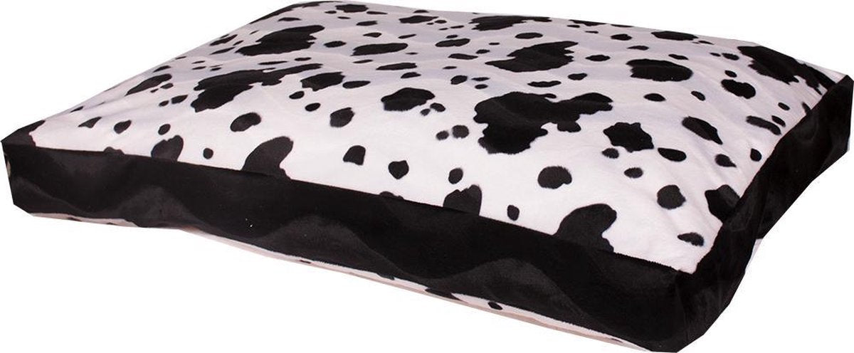 Velboa Hondenkussen Koe zwart/wit 125 x 90 cm