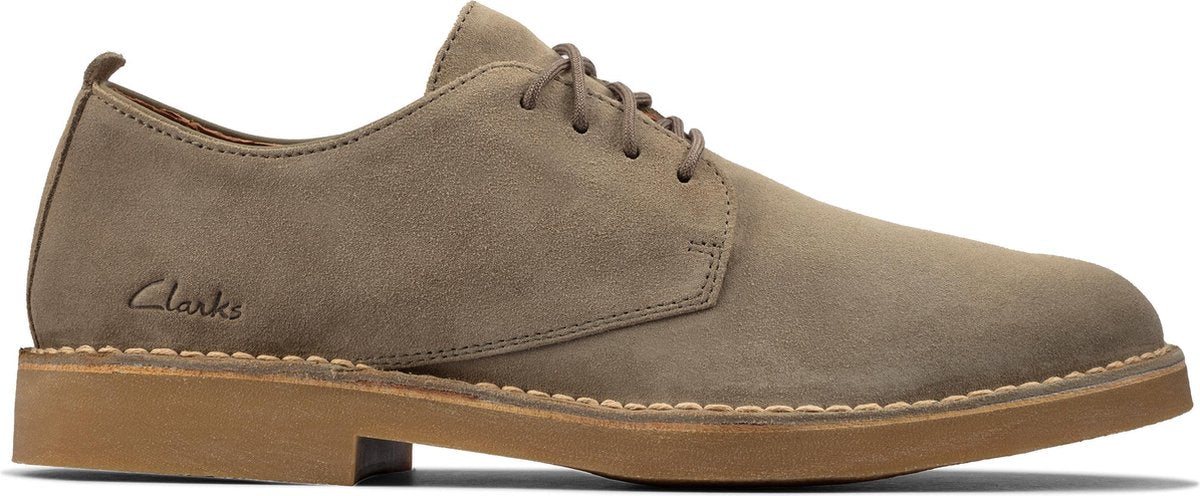 Clarks - Heren schoenen - DesertLondon2 - G - olive suede - maat 7
