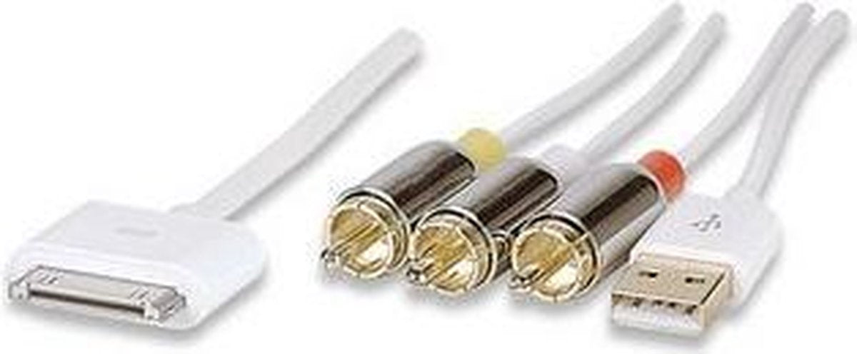 Manhattan iLynk AV Cable composiet videokabels 1